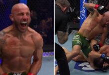 Niesamowity Alexander Volkanovski! Mistrz UFC rozbił Movsara Evloeva, zadając mu pierwszą przegraną!