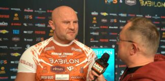 Jestem pewny swego, będzie jutro wielki ogień! Marcin Sianos przed walka z Diablo