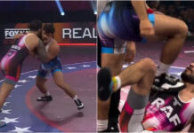 Po wygranej z Dillonem Danisem, Arman Tsarukyan podeptał rywala (WIDEO)