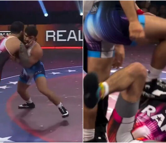 Po wygranej z Dillonem Danisem, Arman Tsarukyan podeptał rywala (WIDEO)