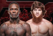 Israel Adesanya kontra Shara Magomedov walką wieczoru grudniowej gali UFC