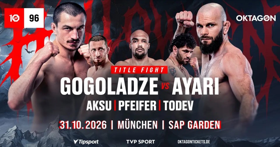 oktagon 96 gogoladze vs ayari wyniki gali